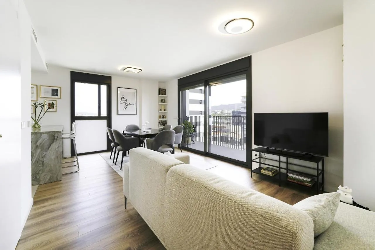 Sunsets And The Pool In Barcelona Apartment Cornella de Llobregat Spain